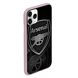 Чехол iPhone 11 Pro матовый Arsenal, цвет: 3D-розовый — фото 2