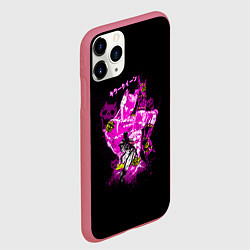 Чехол iPhone 11 Pro матовый Киллер Квин ЖоЖо, цвет: 3D-малиновый — фото 2
