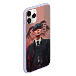 Чехол iPhone 11 Pro матовый Томас Шелби Peaky Blinders, цвет: 3D-светло-сиреневый — фото 2