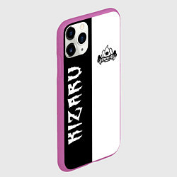 Чехол iPhone 11 Pro матовый KIZARU, цвет: 3D-фиолетовый — фото 2