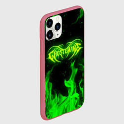 Чехол iPhone 11 Pro матовый GHOSTEMANE, цвет: 3D-малиновый — фото 2