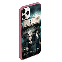 Чехол iPhone 11 Pro матовый LINDEMANN: Skills in Pills, цвет: 3D-малиновый — фото 2