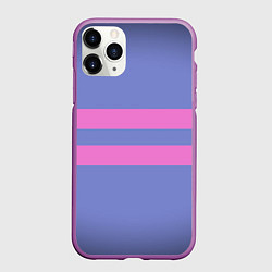Чехол iPhone 11 Pro матовый ФРИСК FRISK, цвет: 3D-фиолетовый