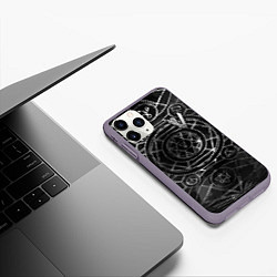 Чехол iPhone 11 Pro матовый Vikings, цвет: 3D-серый — фото 2
