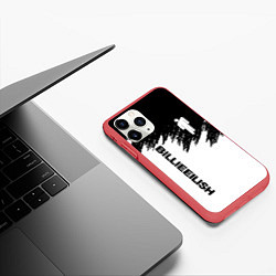 Чехол iPhone 11 Pro матовый BILLIE EILISH, цвет: 3D-красный — фото 2