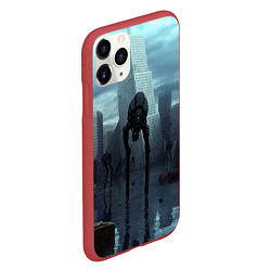 Чехол iPhone 11 Pro матовый Халф-лайф, цвет: 3D-красный — фото 2