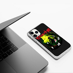 Чехол iPhone 11 Pro матовый Princess Mononoke, цвет: 3D-белый — фото 2
