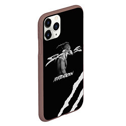 Чехол iPhone 11 Pro матовый XXXTENTACION SKINS, цвет: 3D-коричневый — фото 2
