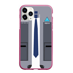Чехол iPhone 11 Pro матовый Detroit:become, цвет: 3D-малиновый