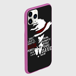 Чехол iPhone 11 Pro матовый One Piece, цвет: 3D-фиолетовый — фото 2