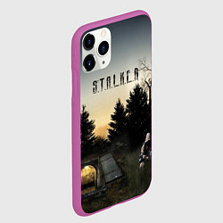 Чехол iPhone 11 Pro матовый СТАЛКЕР 1, цвет: 3D-фиолетовый — фото 2
