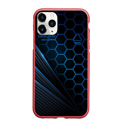 Чехол iPhone 11 Pro матовый Detroit RK900, цвет: 3D-красный