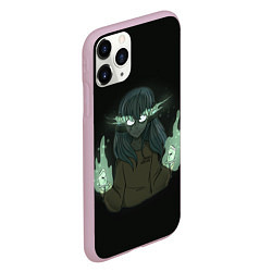 Чехол iPhone 11 Pro матовый Sally face, цвет: 3D-розовый — фото 2