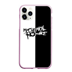 Чехол iPhone 11 Pro матовый My Chemical Romance, цвет: 3D-розовый