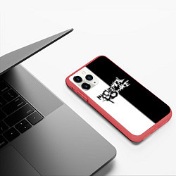 Чехол iPhone 11 Pro матовый My Chemical Romance, цвет: 3D-красный — фото 2