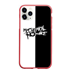 Чехол iPhone 11 Pro матовый My Chemical Romance, цвет: 3D-красный