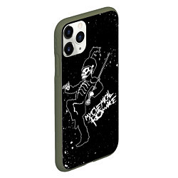 Чехол iPhone 11 Pro матовый My Chemical Romance, цвет: 3D-темно-зеленый — фото 2