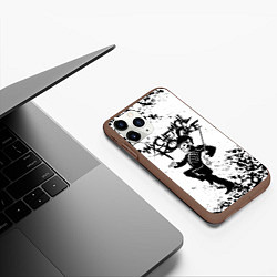 Чехол iPhone 11 Pro матовый My Chemical Romance, цвет: 3D-коричневый — фото 2