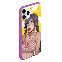 Чехол iPhone 11 Pro матовый Aheago, цвет: 3D-фиолетовый — фото 2