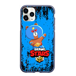 Чехол iPhone 11 Pro матовый BRAWL STARS EL BROWN, цвет: 3D-серый