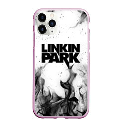 Чехол iPhone 11 Pro матовый LINKIN PARK, цвет: 3D-розовый