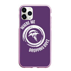 Чехол iPhone 11 Pro матовый DROPPING BOYZ, цвет: 3D-розовый