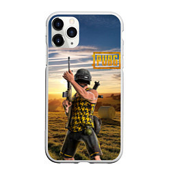 Чехол iPhone 11 Pro матовый PUBG