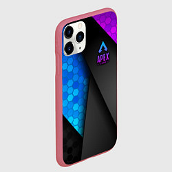 Чехол iPhone 11 Pro матовый Apex Legends, цвет: 3D-малиновый — фото 2
