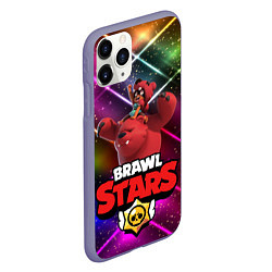 Чехол iPhone 11 Pro матовый Brawl Stars - Nita, цвет: 3D-серый — фото 2