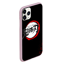 Чехол iPhone 11 Pro матовый KIMETSU NO YAIBA, цвет: 3D-розовый — фото 2