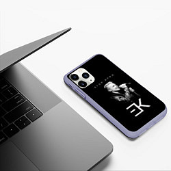 Чехол iPhone 11 Pro матовый Егор Крид,, цвет: 3D-светло-сиреневый — фото 2