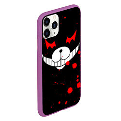 Чехол iPhone 11 Pro матовый MONOKUMA, цвет: 3D-фиолетовый — фото 2