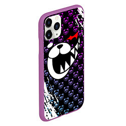 Чехол iPhone 11 Pro матовый MONOKUMA, цвет: 3D-фиолетовый — фото 2