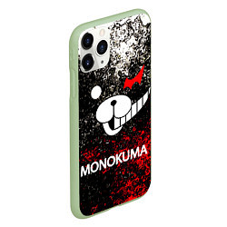 Чехол iPhone 11 Pro матовый MONOKUMA, цвет: 3D-салатовый — фото 2