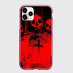 Чехол iPhone 11 Pro матовый Анархия