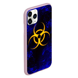 Чехол iPhone 11 Pro матовый BIOHAZARD, цвет: 3D-розовый — фото 2