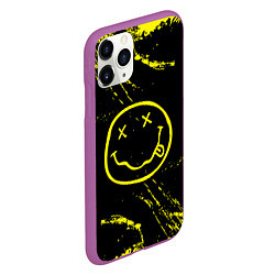 Чехол iPhone 11 Pro матовый NIRVANA, цвет: 3D-фиолетовый — фото 2