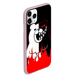 Чехол iPhone 11 Pro матовый MONOKUMA, цвет: 3D-розовый — фото 2