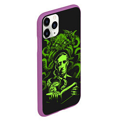 Чехол iPhone 11 Pro матовый Cthulhu, цвет: 3D-фиолетовый — фото 2