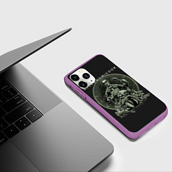 Чехол iPhone 11 Pro матовый Cthulhu, цвет: 3D-фиолетовый — фото 2