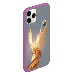 Чехол iPhone 11 Pro матовый Heroes of Might and Magic, цвет: 3D-фиолетовый — фото 2