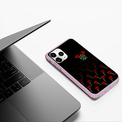 Чехол iPhone 11 Pro матовый Payton Moormeier: TikTok, цвет: 3D-розовый — фото 2