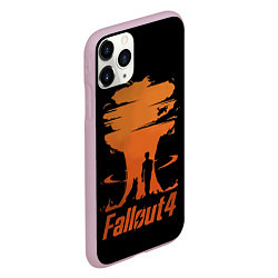 Чехол iPhone 11 Pro матовый Fallout 4, цвет: 3D-розовый — фото 2