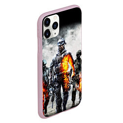 Чехол iPhone 11 Pro матовый Battlefield, цвет: 3D-розовый — фото 2