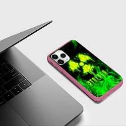 Чехол iPhone 11 Pro матовый STALKER 2, цвет: 3D-малиновый — фото 2