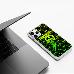 Чехол iPhone 11 Pro матовый FORTNITE, цвет: 3D-белый — фото 2