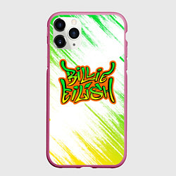 Чехол iPhone 11 Pro матовый Billie eilish, цвет: 3D-малиновый