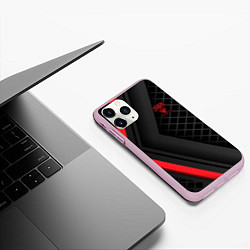 Чехол iPhone 11 Pro матовый Конор Макгрегор, цвет: 3D-розовый — фото 2