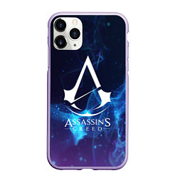 Чехол iPhone 11 Pro матовый Assassin’s Creed, цвет: 3D-светло-сиреневый