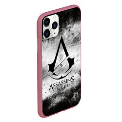 Чехол iPhone 11 Pro матовый Assassin’s Creed, цвет: 3D-малиновый — фото 2